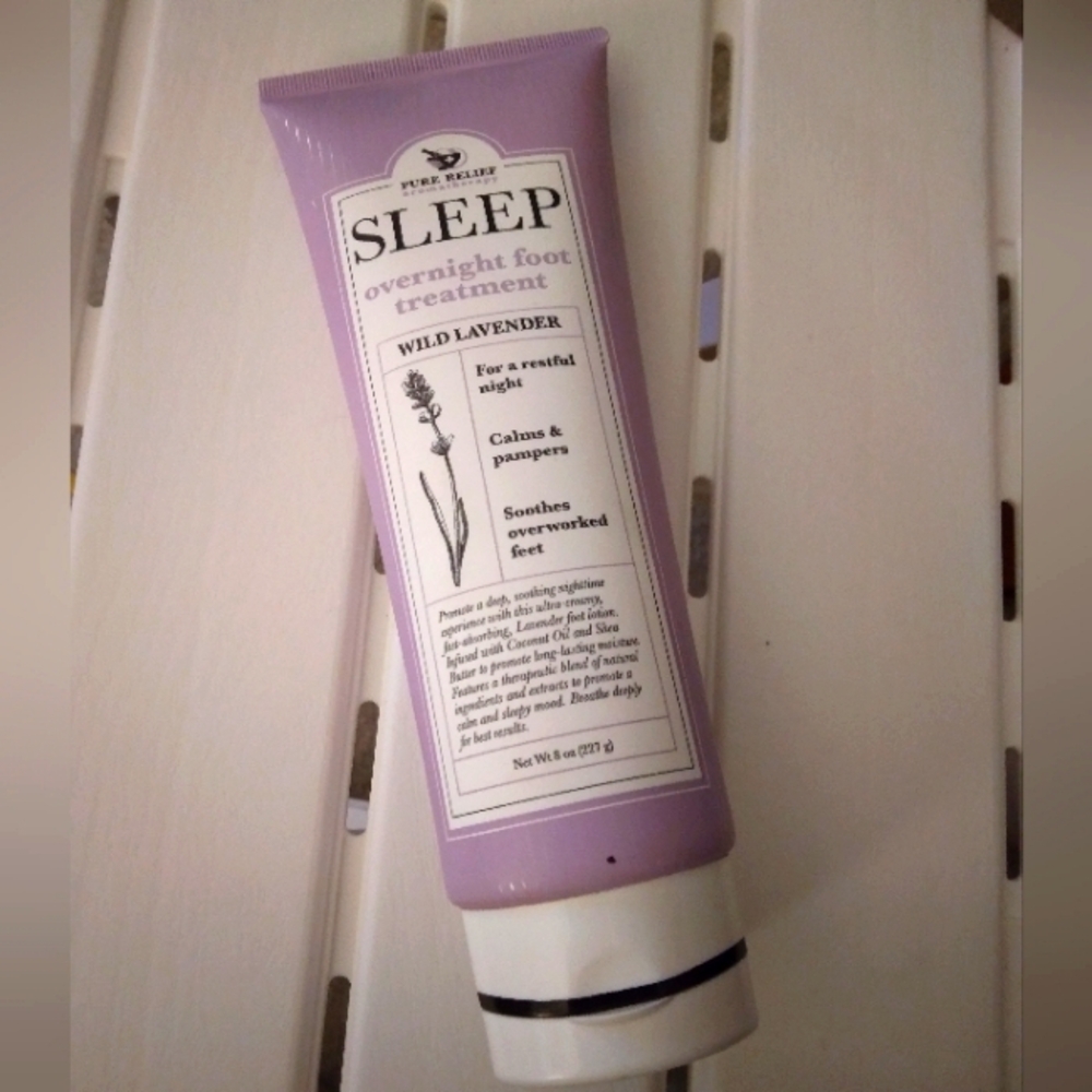 Pure Relief Aromatherpy Wild Lavender Sleep Overnight Foot Treatment